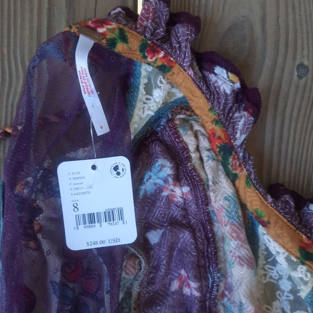 Free People Fall to Pieces Mini Dress - Picture 8 of 8